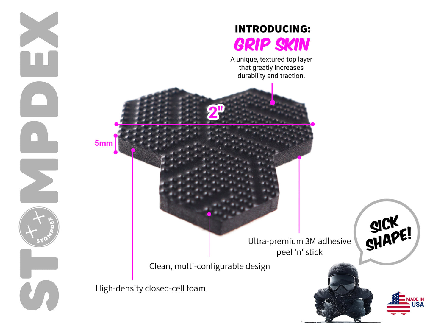 6 Grip Pads
